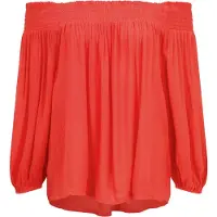 LASCANA Blusa vermelho