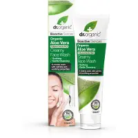 Dr Organic Crema Detergente Viso Aloe Vera 150 ml — Latte detergente