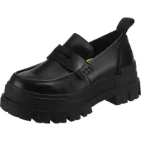 Buffalo Mocassins ASPHA LOAFER mulheres - Preto - 41