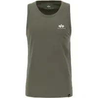 Alpha industries Camisa oliveira / branco