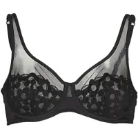 Dim Adaptáveis GENEROUS MOD BRODERIE mulheres - Preto - 105D