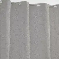Mylittleplace Cortinados NIORT - Cinza - 140x240 cm