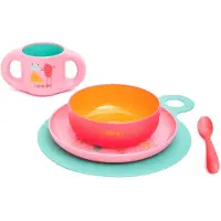 Suavinex Stoviglie per bambini 6 mesi — Set posate per bambini