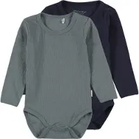 Minymo Macacão/Body navy / azul pombo