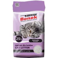 Super Benek Areia Para Gatos Certech Standard Lavender 20kg