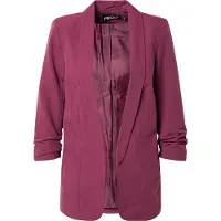 Pieces Blazer borgonha