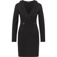 Faina Vestido de bainha preto