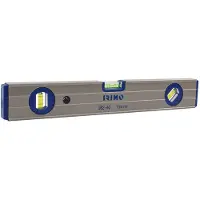 Irimo Nível Tubular De Alumínio De Alta Visibilidade 400x24x60 Mm