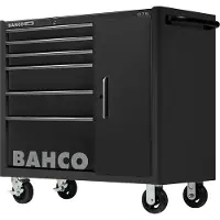 Bahco Carrinho Clássico C75 Com Seis Gavetas E Armário Lateral 986 Mmx501 Mmx1100 Mm