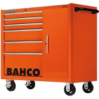 Bahco Carrinho Clássico C75 Com Seis Gavetas E Armário Lateral 986 Mmx501 Mmx1100 Mm