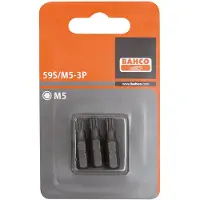 Bahco Dica Padrão 1/4´´ Para Parafusos M8 De 25 Mmxzn 3 Unidades