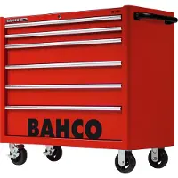 Bahco C75 Clássico 40´´ Carrinho Com Seis Gavetas 986 Mmx501 Mmx1100 Mm