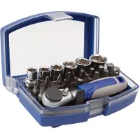 Irimo Conjunto De Soquetes E Bits 1/4´´ 23 Peças