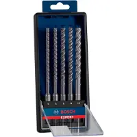 Bosch Broca Sds-plus Para Parede Expert 7x Robustline 6/6/8/8/10 Mm 5 Unidades