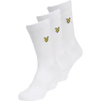 Lyle & Scott Meias 'HAMILTON' amarelo / preto / branco