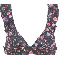 LASCANA Top de biquíni mistura de cores / preto