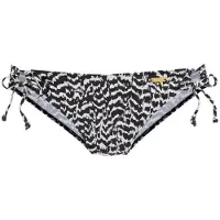 LASCANA Cueca biquíni preto / branco