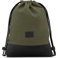 Johnny Urban Saco de ginásio 'Luke' verde / preto