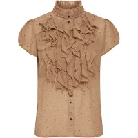 Saint tropez Blusa bege / preto