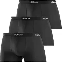 s.Oliver Boxers preto / branco