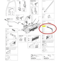 Thule Peça De Reposição Velospace Xt 938 Right