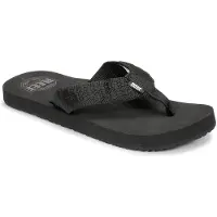 Reef Chinelos SMOOTHY homens - Preto - 36