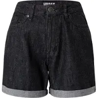 Urban Classics Calças de ganga preto denim