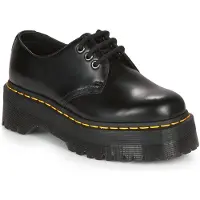 Dr. Martens Sapato com atacadores '1461 Quad' amarelo dourado / preto