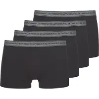 Athena Boxer BASIC COTON homens - Preto - EU S