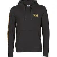 Emporio Armani Sweat-shirt EA7 TRAIN LOGO SERIES M HOODIE RN COFT homens - Preto - EU XS