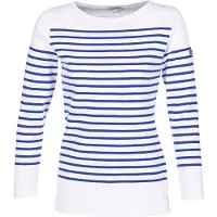 Armor Lux T-shirt mangas compridas ROADY mulheres - Branco - EU XS