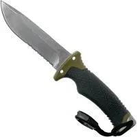 Gerber Ultimate Survival Fixed Blade 30-001830 Serrated Edge faca de sobrevivência