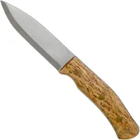 Casström No. 10 Swedish Forest Knife Curly Birch, K720 Scandi Grind 13124 faca de bushcraft