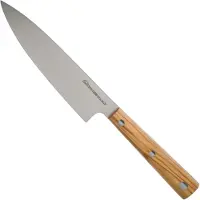 Due Cigni Hakucho gyuto 17.5 cm, madeira de oliveira