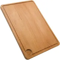 Il Cucinino tábua de cortar com ranhura, bétula 50x35 cm