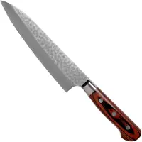 Sakai Takayuki 33-Layer Damascus faca de chef 18 cm, Mogno