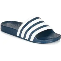 Adidas Originals Sapato aberto 'Adilette' navy / branco