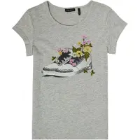 Ikks T-Shirt mangas curtas ECOMUSSE criancas - Cinza - 3 ans