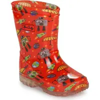 Be Only Botas de borracha CYBORG rapazes - Vermelho - 31