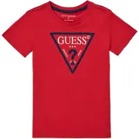 GUESS T-Shirt mangas curtas THOLMA rapazes - Vermelho - 18 ans