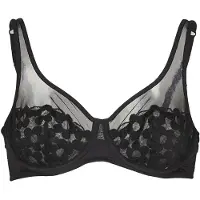 Dim Adaptáveis GENEROUS MOD BRODERIE mulheres - Preto - 95E