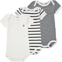 Petit Bateau Bodies criança LOLO rapazes - Multicolor - 12 mois