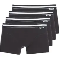 Dim Boxer ECODIM COTON X 4 homens - Preto - T6