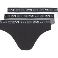 Dim Cueca COTON STRETCH X3 homens - Preto - T7