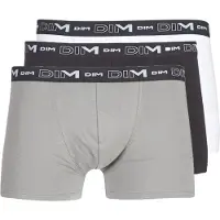 Dim Boxer COTON STRETCH X3 homens - Preto - T7