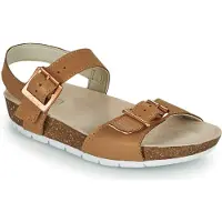 Clarks Sandálias de cunha RIVER SAND K rapazes - Castanho - 29