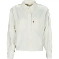 Levi's camisas ZOEY PLEAT UTILITY SHIRT mulheres - Branco - EU S
