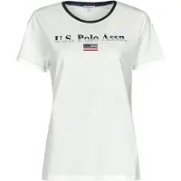 U.s. polo assn. T-Shirt mangas curtas U.S Polo Assn. LETY 51520 CPFD mulheres - Branco - EU XS