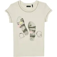 Ikks T-Shirt mangas curtas XS10132-11-C criancas - Branco - 8 ans