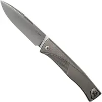 Lionsteel Thrill grey titanium integral navalha slipjoint